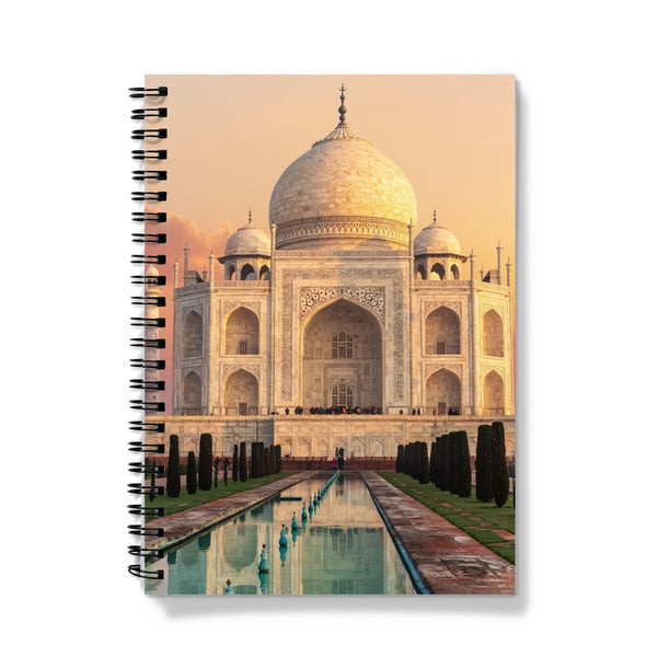 India Taj Mahal Notebook