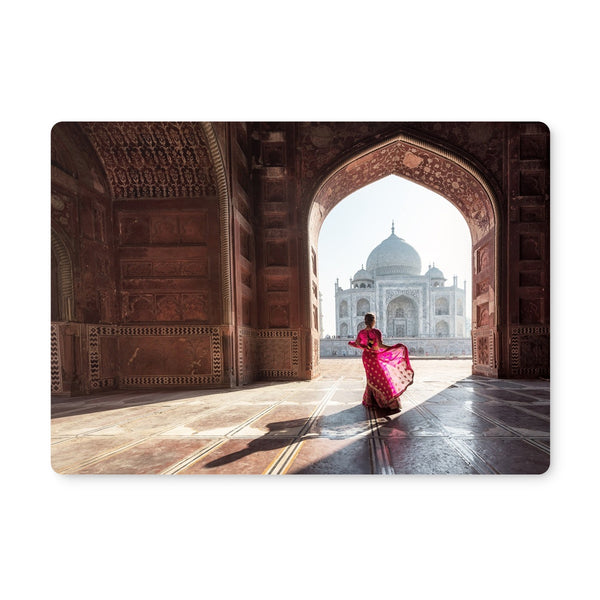 India Taj Mahal Lady Placemat