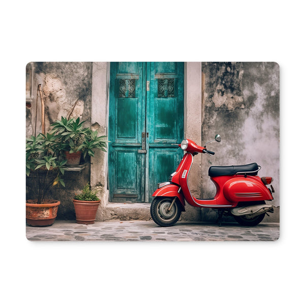 Red Scooter Italy  Placemat