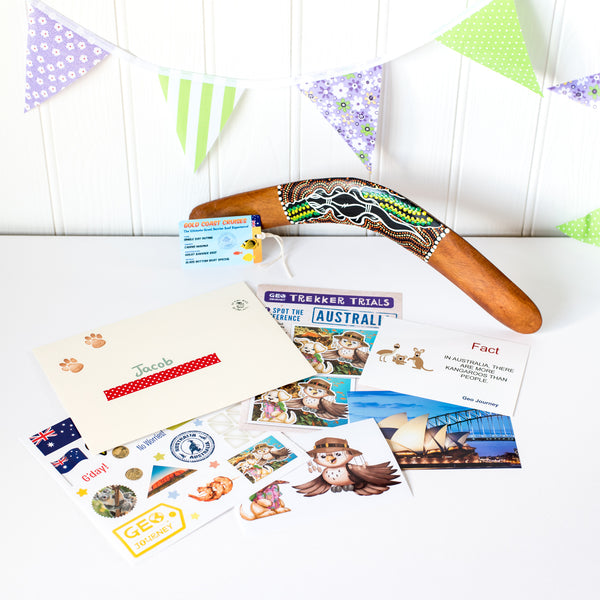 Australia Country Pack with Boomerang