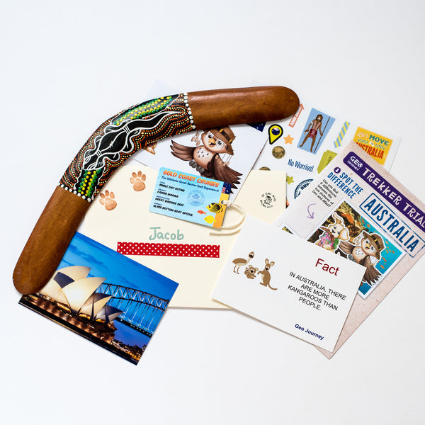 Australia Country Pack with Boomerang