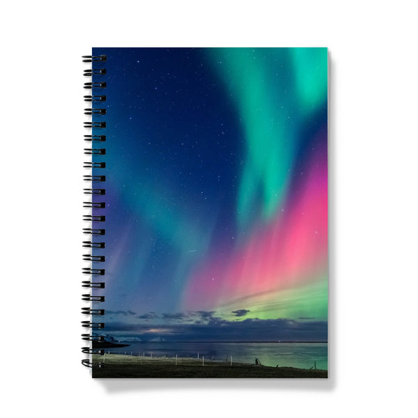 Iceland Northern Lights Notebook