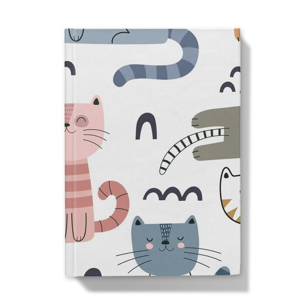 Cute Cats Hardback Journal