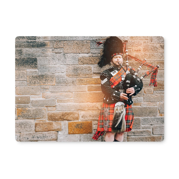 Scotland Traditional Dress with Bagpipes Placemat